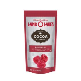 Land O Lakes Cocoa Classic Mix - Raspberry and Chocolate - 1.25 oz - Case of 12