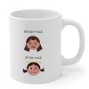 Before and After Yoga Novelty Mug