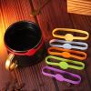 6Pcs/set Silicone Wine Glass Drink Marker for Drinks Cups Beverage Glasses Wine Glass Labels Tag Signs