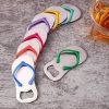 1Pcs Beach Flip Flops Opener Stainless Steel portable Shoes Soda Beer Bottle Corkscrew Party Gift Gadgets Household Kitchen Tool