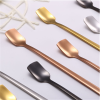 1PC/5PCStainless Steel Long Handle Stainless Steel Tea Spoon Coffee Ice Cream Spoon