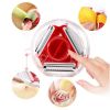 Magic Trio Peeler Set Slicer Stainless Steel Peeler Cutter Multi Peel Blade Zesters Grater